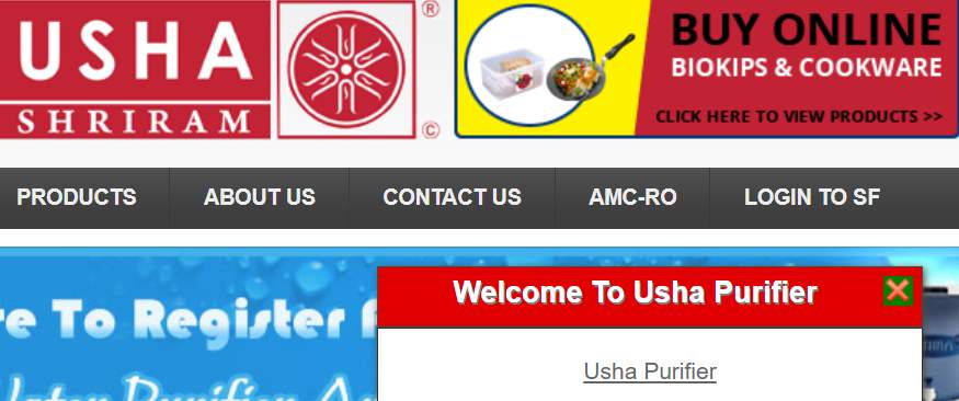 Usha Water Purifier Customer Care Number, Office Address, Email Id