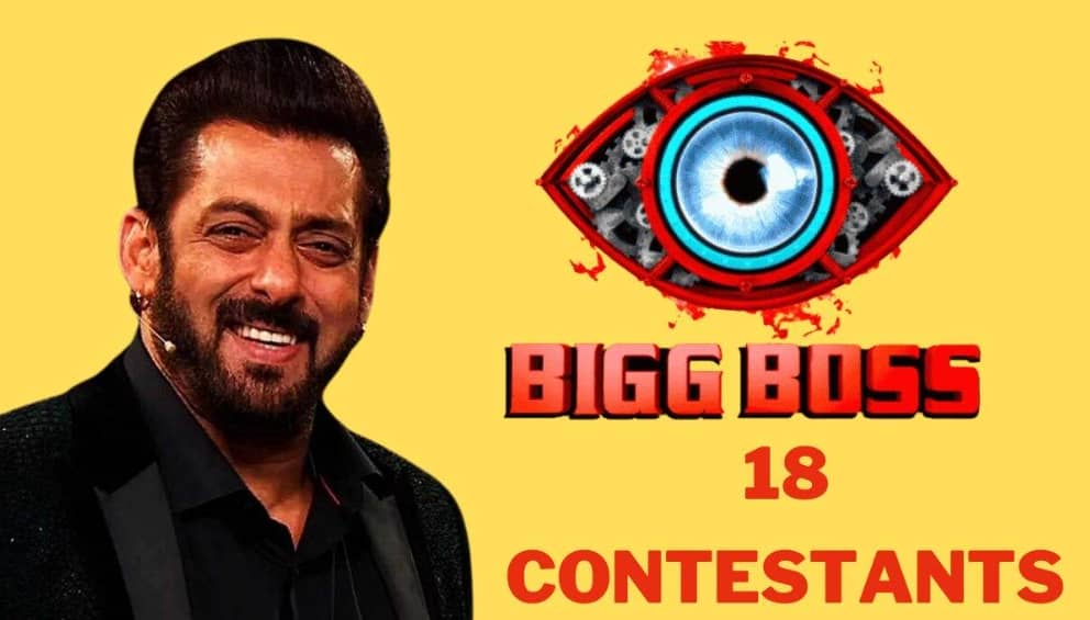 Bigg Boss 18 Contestants List